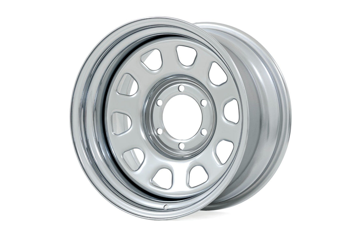 Steel Wheel | Chrome | 17x9 | 5x5 | 3.30 Bore | -12 | RC51-7873C