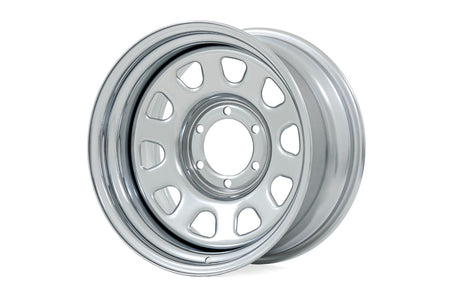 Steel Wheel | Chrome | 15x8 | 5x4.5 | 3.30 Bore | -19 | RC158545C