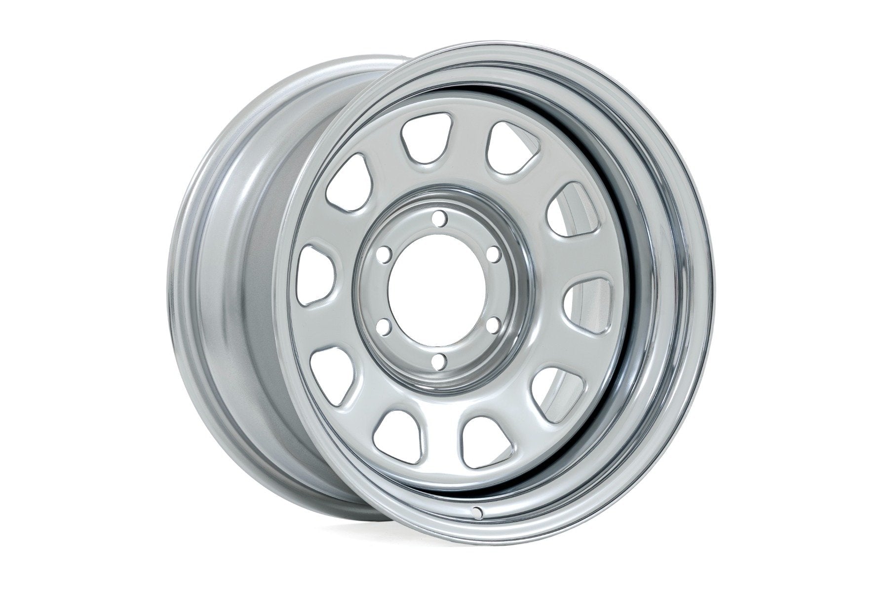 Steel Wheel | Chrome | 15x8 | 5x4.5 | 3.30 Bore | -19 | RC158545C