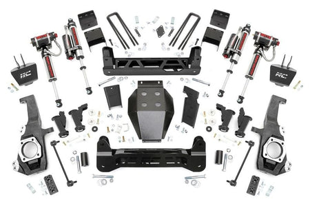 Rough Country | 5 Inch Lift Kit | Torsion Drop | Vertex | w/ Overloads | Chevy/GMC 2500HD/3500HD (20-26) | 111055