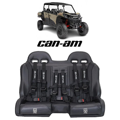 Commander Max Front Bench Seat With Harnesses (2021-2025)