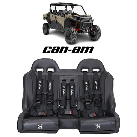 Commander Max Front Bench Seat With Harnesses (2021-2025)