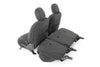 Seat Covers | Front and Rear w/ Armrest | Jeep Wrangler Unlimited 4WD (18-25) | 91012