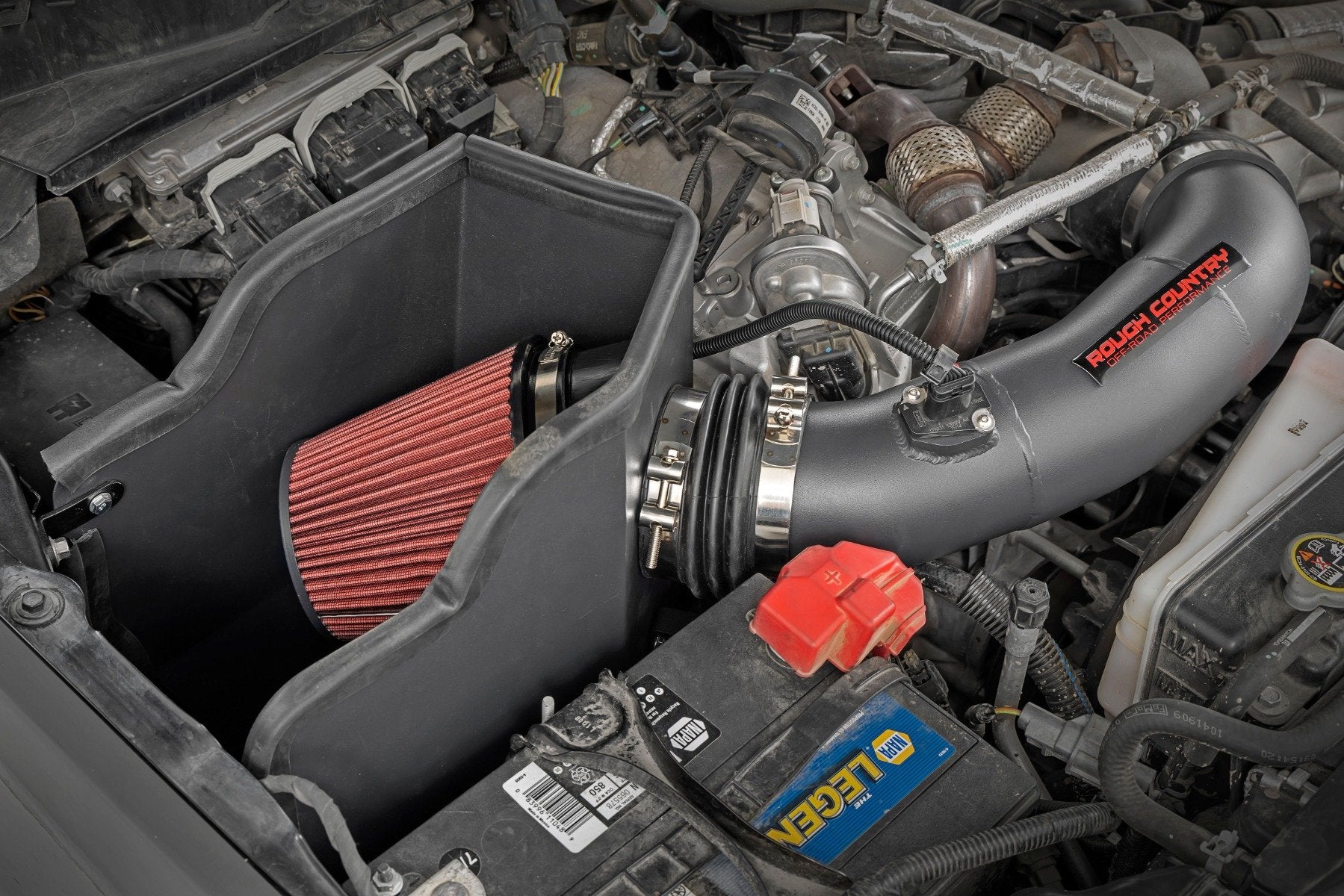Rough Country 6.7L Cold Air Intake | Ford F-250/F-350 Super Duty 4WD (17-19) | 10490