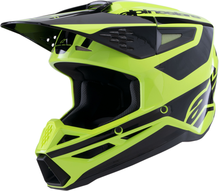 Sm3 Heat Helmet Yellow Fluo/Black Glossy Lg