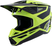 Sm3 Heat Helmet Yellow Fluo/Black Glossy 2x