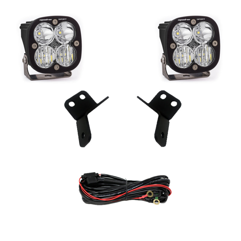 Baja Designs Honda Squadron Sport A-Pillar Light Kit - Honda 2019-23 Talon 447151