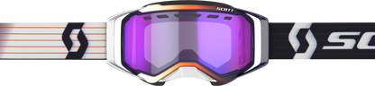 Prospect Goggle Snow Cross Ls Blue/White W/Ls Blue Chrome