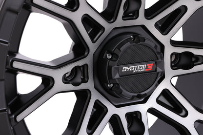 System 3 ST6 14x7 +10mm Maxxis Carnivore kit