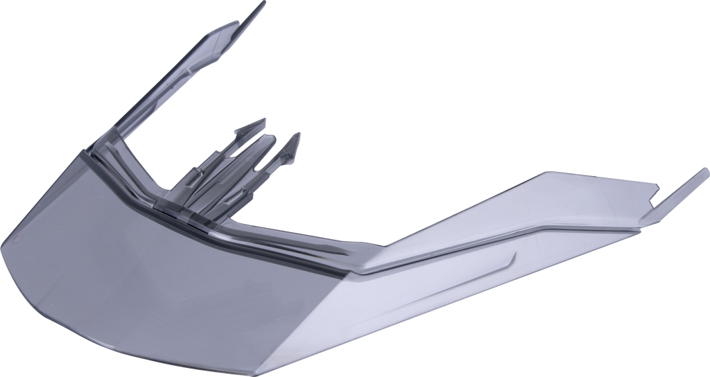 Visor Extension S M10 Transparent Dark