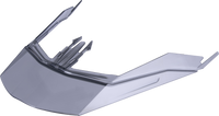 Visor Extension S M10 Transparent Dark