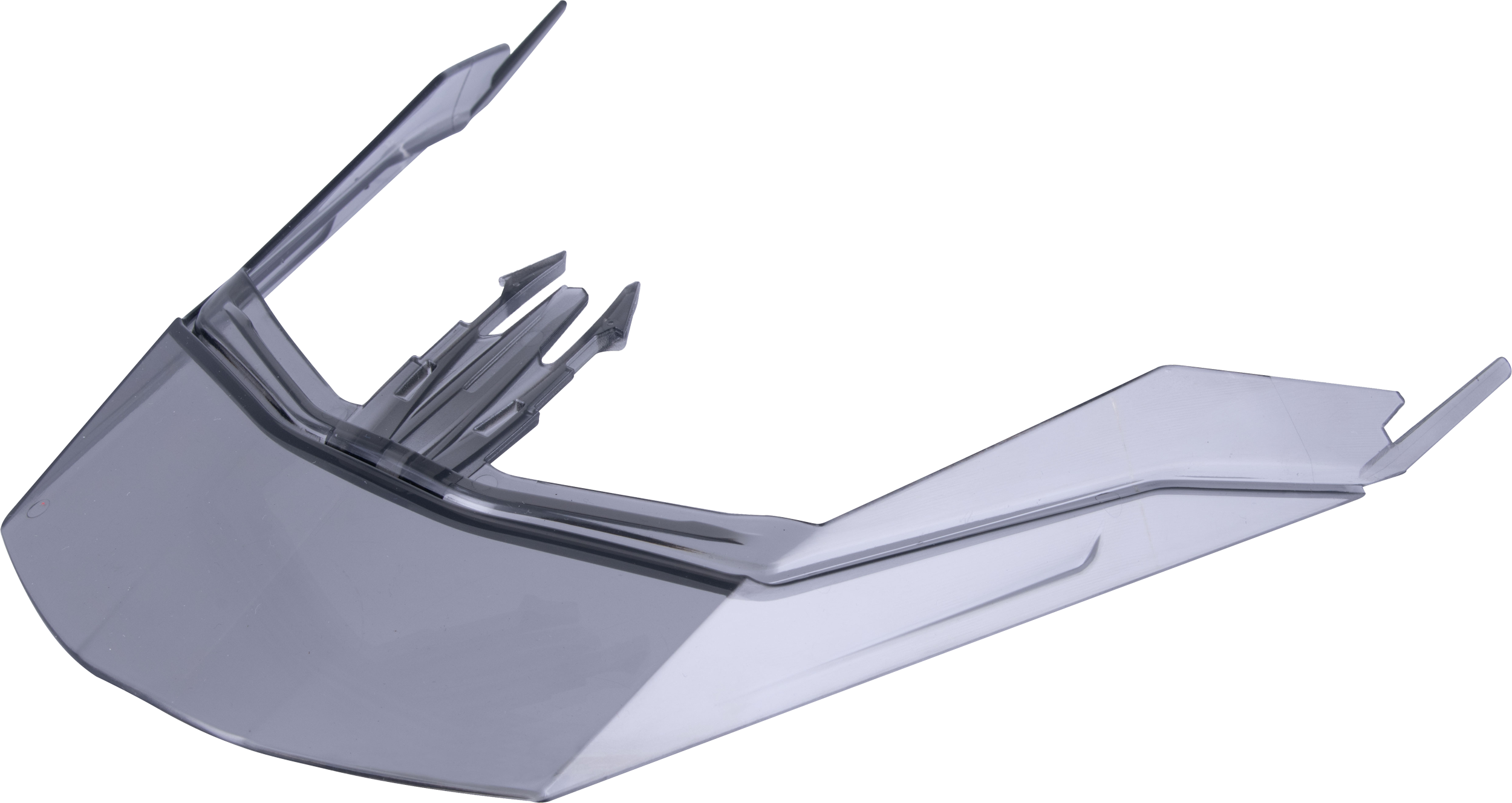 Visor Extension S M10 Transparent Dark
