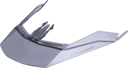 Visor Extension S M10 Transparent Dark