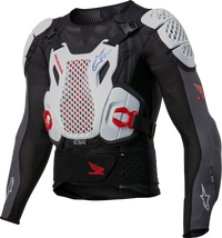 Honda Bionic + V2 Protection Jacket Blk/Wht/Blu/Br Red Md