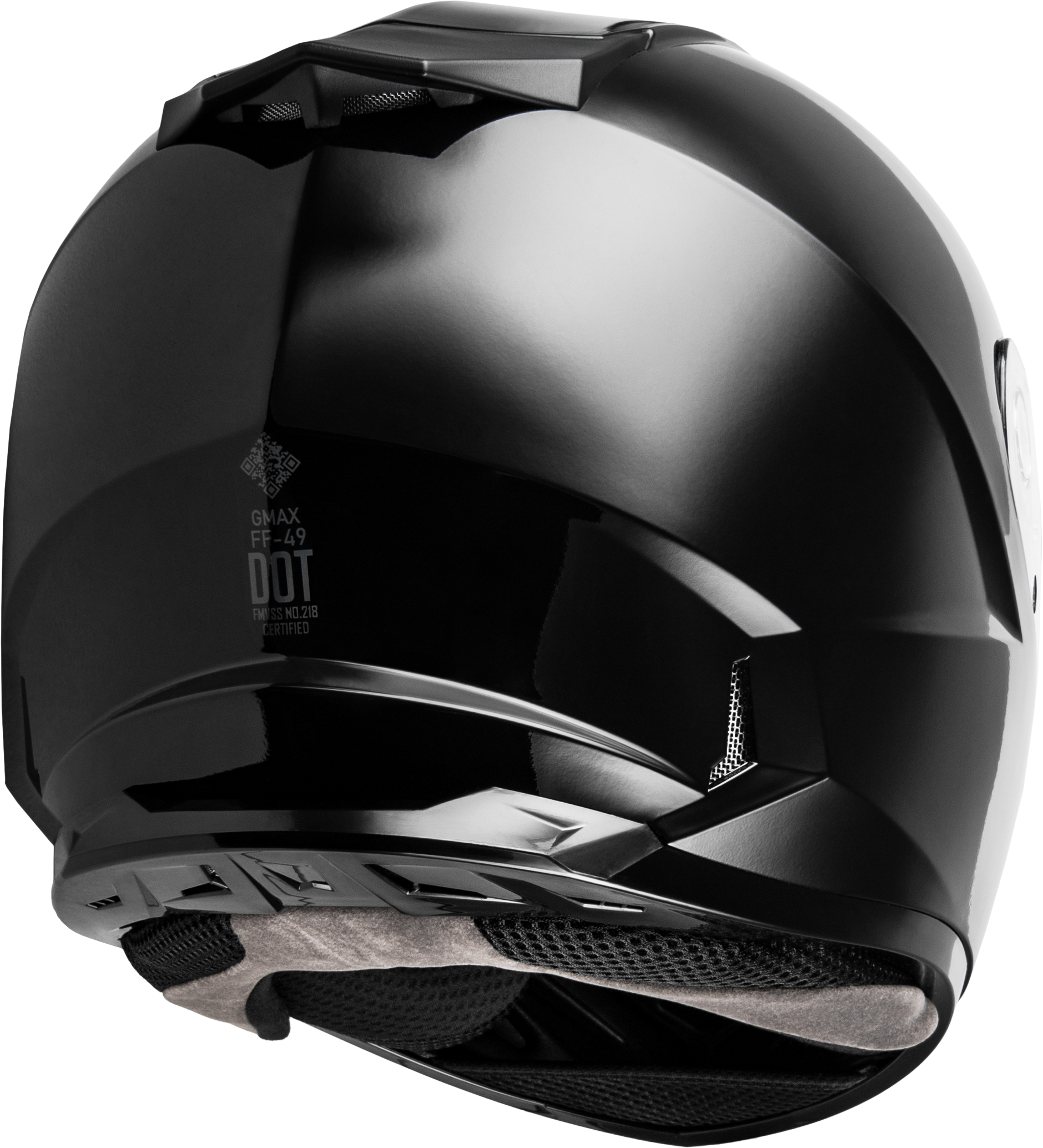 Ff 49 Solid Helmets Black Lg
