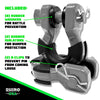 Rhino USA 8T Super Shackle 2-Pack (Gray)