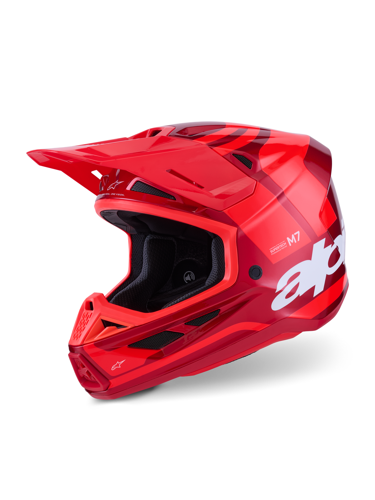 Sm7 Core Helmet Red Glossy Xl