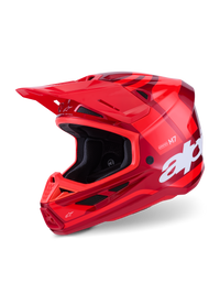 Sm7 Core Helmet Red Glossy Md