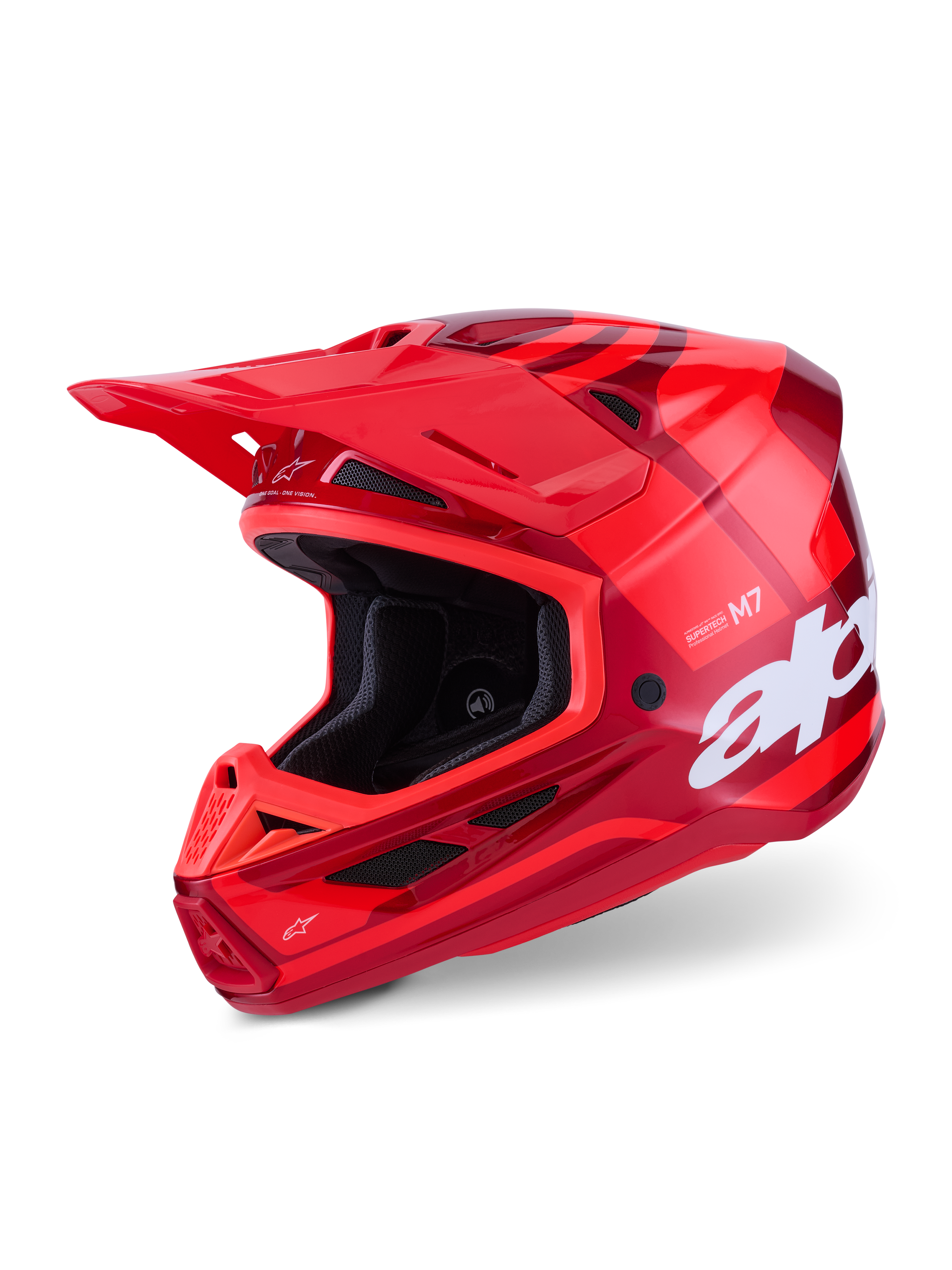 Sm7 Core Helmet Red Glossy Sm