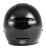 Of 2 Open Face Helmet Black Lg