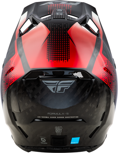 Formula S Carbon Protocol Helmet Black Carbon/Red Xl