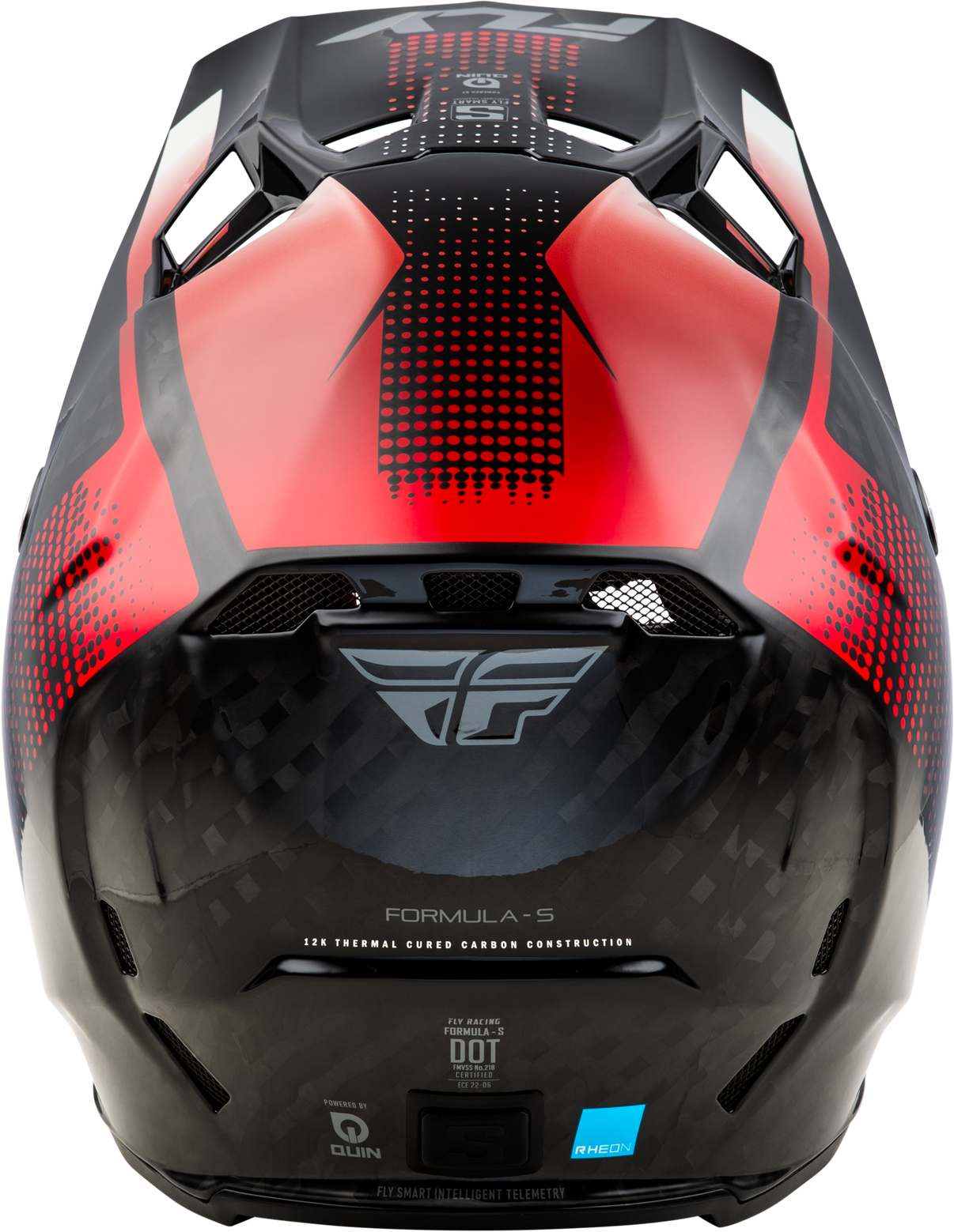 Formula S Carbon Protocol Helmet Black Carbon/Red 2x
