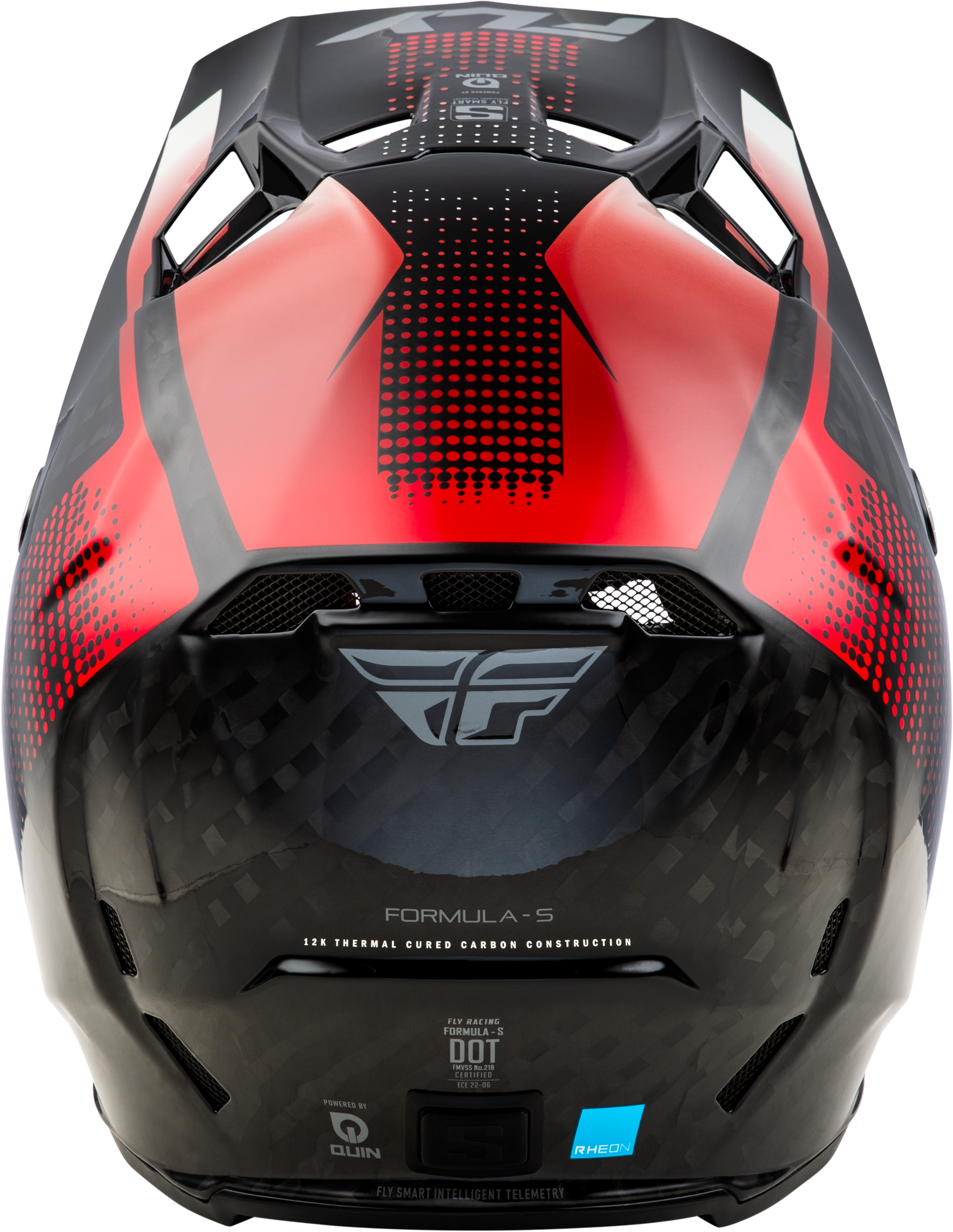 Formula S Carbon Protocol Helmet Black Carbon/Red 2x