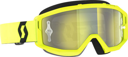 Primal Goggle Yellow/Black Yellow Chrome Works