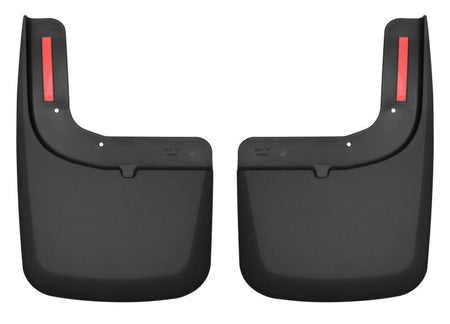 Husky Liners 2017 Ford F-250 / F-350 Super Duty Black Front Mud Guards (w/Flares)