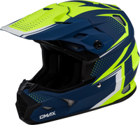 Mx 96 502 Helmet Matte Blue/Green  Xl
