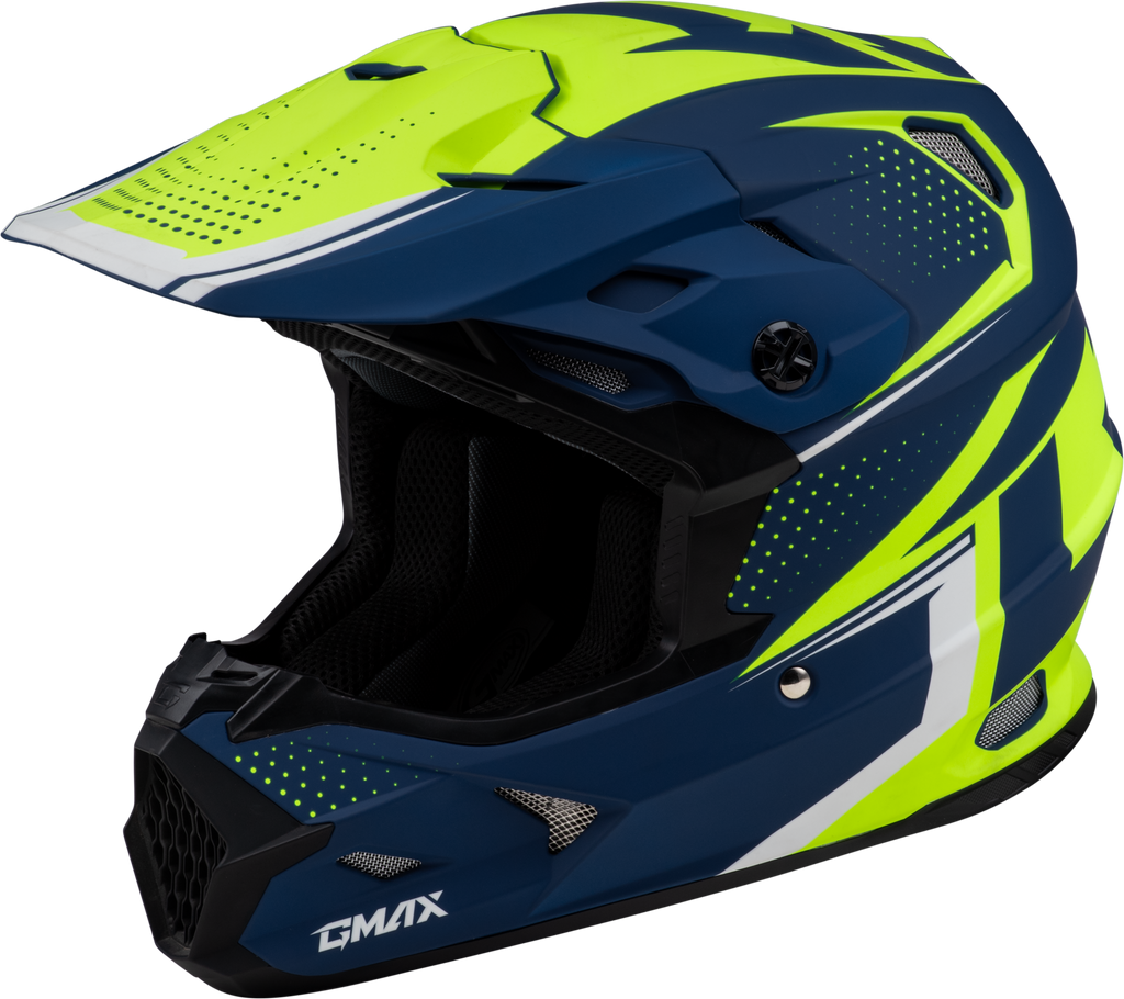 Mx 96 502 Helmet Matte Blue/Green  Sm