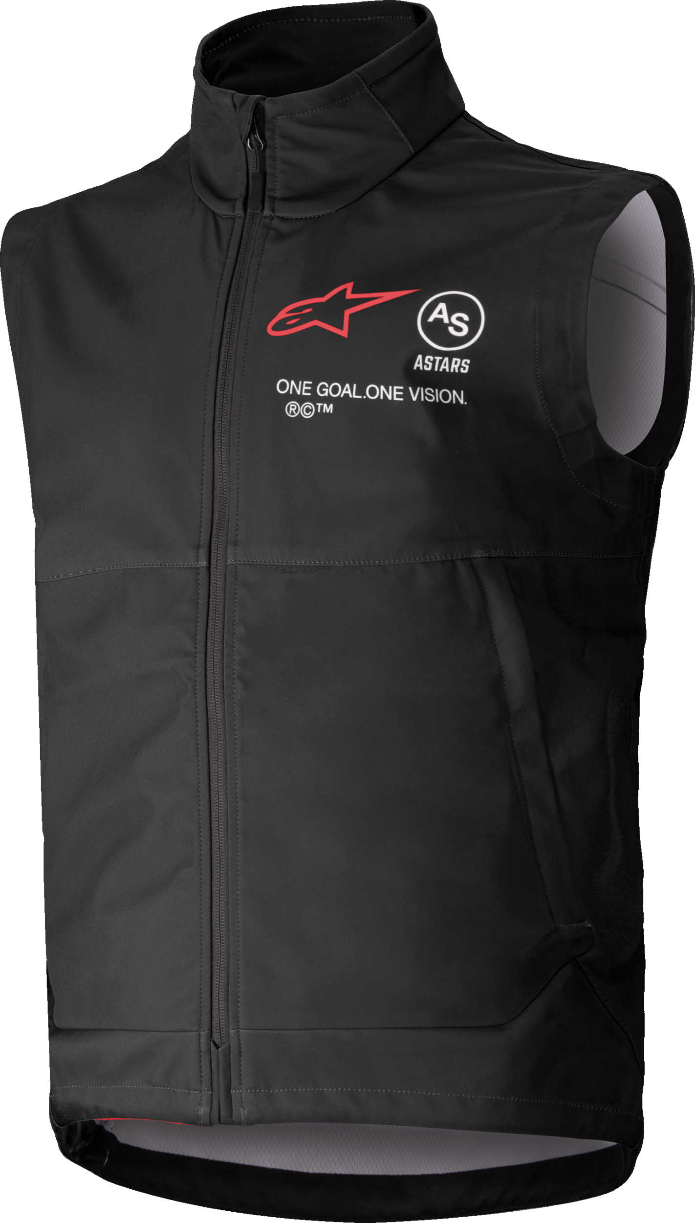 Youth Techstar Softshell Vest Black Lg