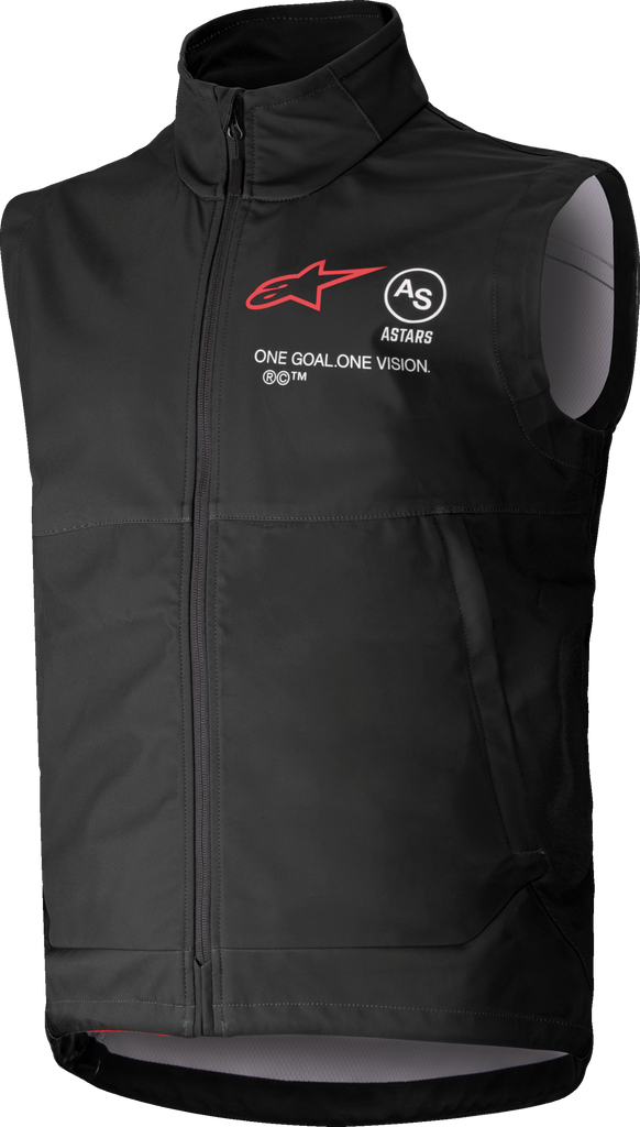Youth Techstar Softshell Vest Black Sm
