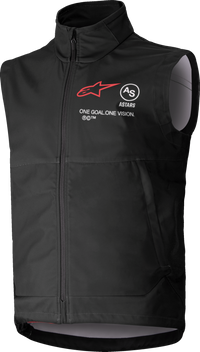 Youth Techstar Softshell Vest Black Sm