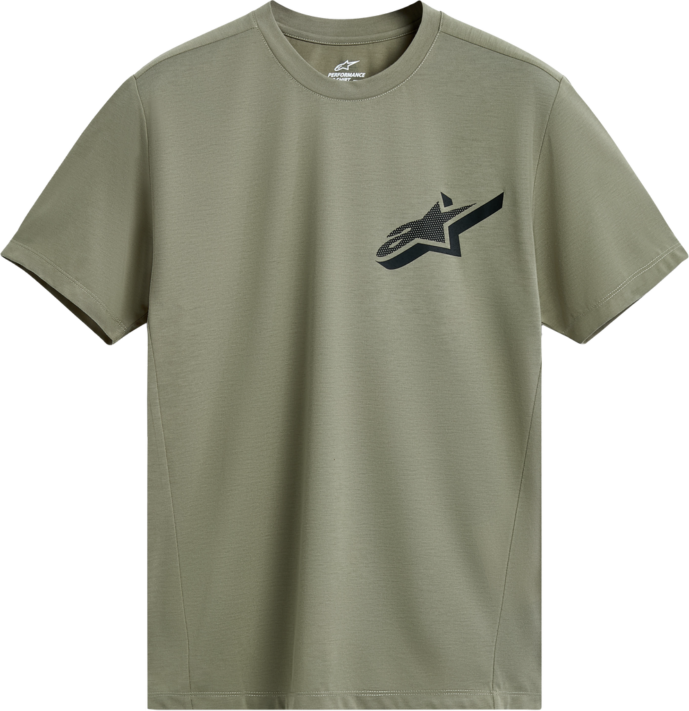 Attrition Performance Ss Tee Light Green Lg
