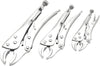 3 Pc Locking Plier Set