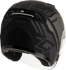 Of 87 Duke Helmet W/Led Light Matte Blk/Grey Xl