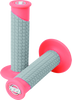 ProTaper Clamp-On Pillow Top Grips - Neon Red/Gray