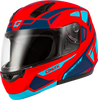 Md 04 Sector Helmet Matte Red/Blue  Xs