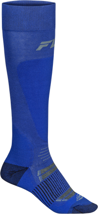Snow Midweight Wool Sock Blue Lg/Xl