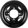 Sedona Steel 12x7 4/137 4+3 Blk Front