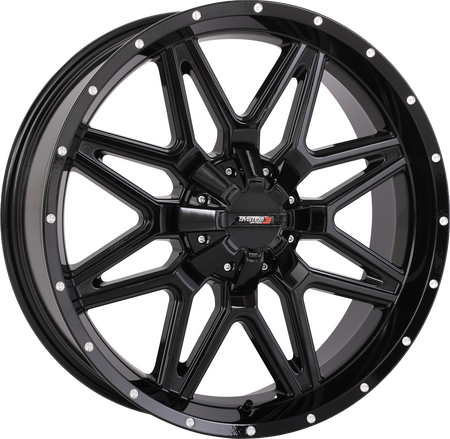 St7 Wheel 20x7 4+3 (+10mm) 4/137 & 4/156 Gloss Black