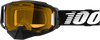 Armega Snowmobile Goggle Black W/ Ylw Lens