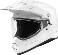 Trekker Solid Helmet White Sm