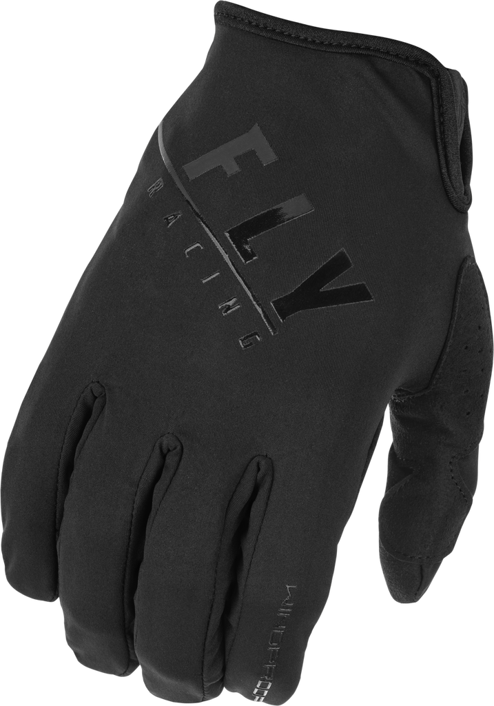 Windproof Gloves Black Sz 07