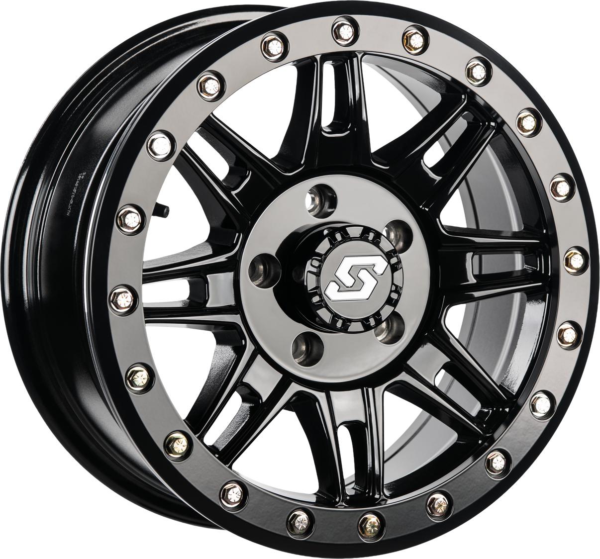 Clutch Bdlk Wheel 15x7 5/4.5 +25mm Blk