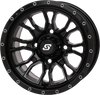 Fusion Wheel 12x7 5+2 4/110 Gloss Black