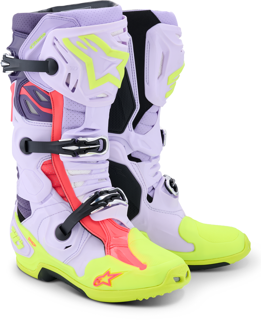 Tech 10 Supervented Purp/Ylw Fluo/Diva Pink 11