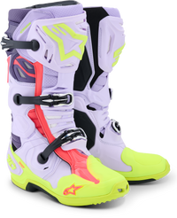 Tech 10 Supervented Purp/Ylw Fluo/Diva Pink 9