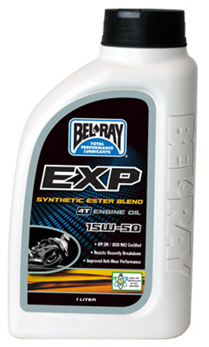 BEL-RAY EXP Synthetic Ester Blend 4T Engine Oil 15W-50 - 1L